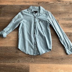 Hurley chambray button up top